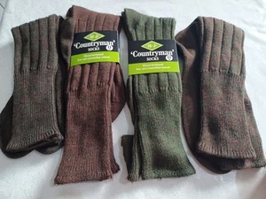H.J Hall Countymans Socks Vintage, 6-month Guaranteed Wear Wool Blend Size 9-11 - Picture 1 of 11