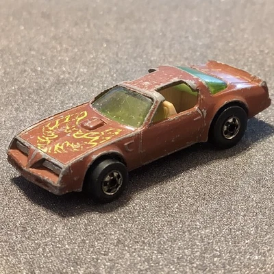 RODAS QUENTES 1980 ~ HOT BIRD ~ MARROM RARO!  Firebird Hong Kong - Trans Am  - Imagem 1 de 4