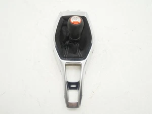 Used M/T 6 Speed Manual Suede Shift Knob Bezel 2016-2024 Chevy Camaro SS 1LE OEM - Picture 1 of 17