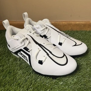 Nike Alpha Menace Pro 3 Low Football Cleats Men Size 11.5 Wide FJ6843-100 NEW - Picture 1 of 7
