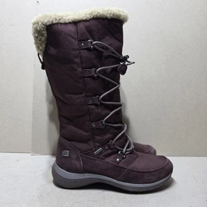 Clarks Wave walk Gore Tex winter ladies boots Knee High Faux Fur Lined UK 5 EU38 - Picture 1 of 19