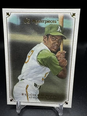 2007 Upper Deck Masterpieces #89 Reggie Jackson - Image 1 of 2