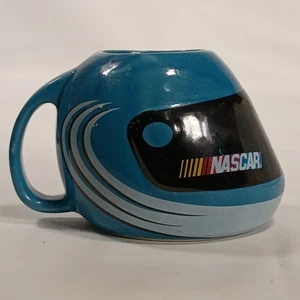 NASCAR Helm Kaffeebecher türkis blau Racing Fan Souvenir 2004 - Bild 1 von 11