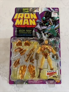 Armadura Subterránea Iron Man (Vintage Toy Biz, Marvel Comics) Como Nueva De Colección Años 90 - Imagen 1 de 8
