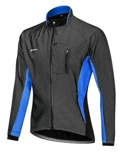 Nuckily Herren Fahrrad Fleecejacke Fahrradjacke Winter, Größe: XL. Neu ohne Etikett - Bild 1 von 21