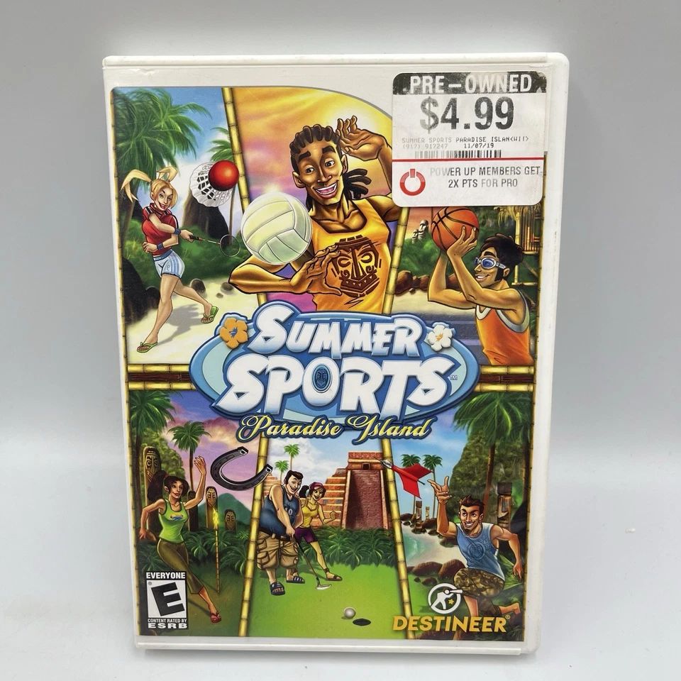 Wii Summer Sports Paradise Island Nintendo - Image 1 of 4