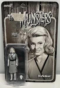 SUPER7 The Munsters Reaction 4" Marilyn Munster Figur mit Zubehör - Small Box Rip - Bild 1 von 9