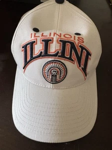 Illinois Fighting Ilini Strapback Hat Illiniwek "Chief" - Bild 1 von 3