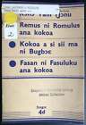 Kono Language Book Of Proverbs Kono Talii Nonu Remus Ni Romolus Ana Kokoa Kokoa