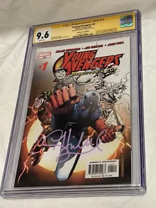 YOUNG AVENGERS #1 Directors Cut Edition CGC 9.6 SIGNED BY HAILEE STEINFELD! - Picture 1 of 4