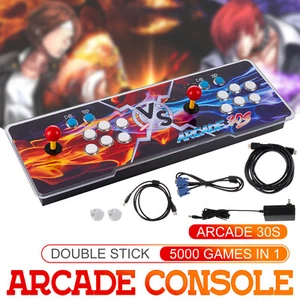 New Pandora Box 30s 5000 in 1 Retro Video Games Double Stick Arcade Console - Picture 1 of 12