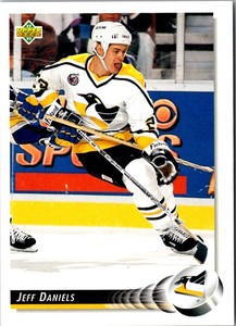 1992 Upper Deck Jeff Daniels #508 Pittsburgh Penguins