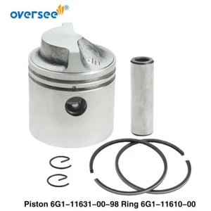 Kit de pistones 6G1-11631-00-98 STD 50 mm para fueraborda Yamaha 2T 6 hp 8 hp pistón y anillo - Imagen 1 de 4