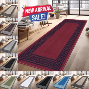 Non Slip Hall Runner Rug Long Hallway Runner Kitchen Carpet Door Mats Floor Mats - Picture 1 of 20
