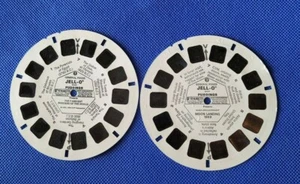 General Foods Jell-O Puddings Moon Landing Ancient Wonders view-master 2 Reels - Picture 1 of 2