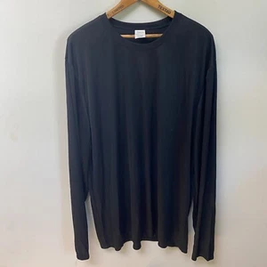 T-shirt Hanes uomo XXL 2XL manica lunga Cool DRI nuova senza etichette - Foto 1 di 4