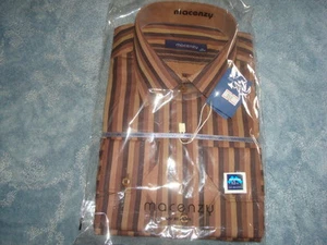 MACENZY LONG SLEEVE DRESS SHIRT SIZE M/39-40 European - Picture 1 of 4