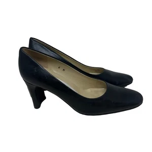 Vintage Etienne Aigner Black Pumps Womens Shoes Sz. 6 - Picture 1 of 7