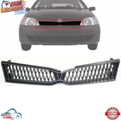 NEW FRONT GRILLE ASSEMBLY BLACK PLASTIC FOR 2000 2001 2002 TOYOTA ECHO TO1200230 Foto 1 de 4