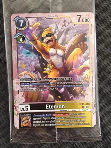 Digimon Card Game - Etemon - EX5-048 ENG Foil Tournament Winner - Imagen 1 de 2