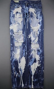 Pantalones de mezclilla ajustados de altura baja máquina para mujer talla 31 (Msr 31x32) - Imagen 1 de 10