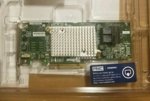 1000-8I8E Adaptec HBA 1000-8i8e 2 SFF-8643 Mini-Sas 16-Port Adapter * Pulled * - Picture 1 of 1