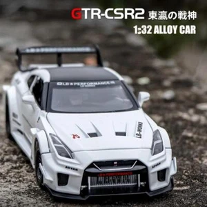 Decoración de aleación de vehículos de juguete modelo de automóvil de simulación 1:32 GTR CSR2 diecasts de simulación - Imagen 1 de 13
