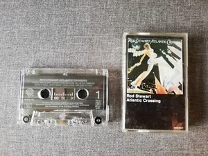 ROD STEWART - ATLANTIC CROSSING . Cassette Tape. - Picture 1 of 3