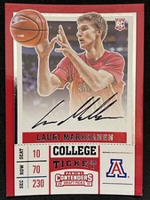 2017 Panini Contenders Draft Picks Lauri Markkanen auto RC