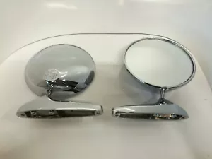 ALFA ROMEO SPIDER Chromed stainless steel external rear mirror LH/RH #60716722 - Picture 1 of 4