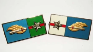 2 Abzeichen Italienischer Fallschirmjäger ( 036 ) - Bild 1 von 2