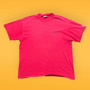 Vintage Champion T Shirt 1990s Pink Men’s XL Vtg 90s Distressed - Picture 1 of 4