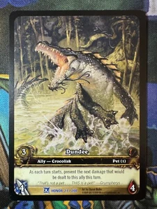 World of Warcraft TCG Honor 27/208 Extended Art Dundee - Picture 1 of 1