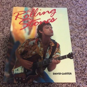 The ROLLING STONES book By David Carter 1994 9" x 12" Hardcover - Picture 1 of 5