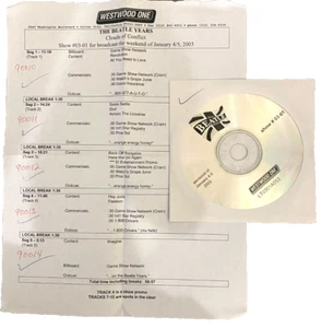 1/4/03 BEATLE YEARS CLOUDS OF CONFLICT, RARE INTERVIEWS, 11 HITS & FEATURES - Picture 1 of 1