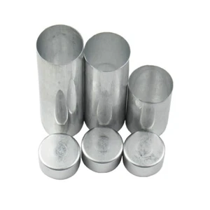 200 piezas material de laboratorio dental cartuchos vacíos de aluminio material de dentadura flexible - Imagen 1 de 9