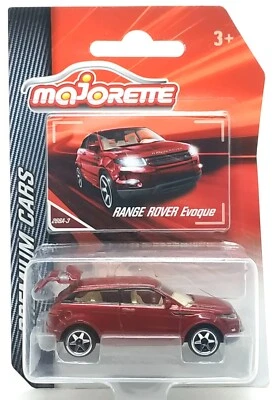 Majorette Range Rover Evoque Dark Red 1:59 (3") Package with Card - Image 1 of 4