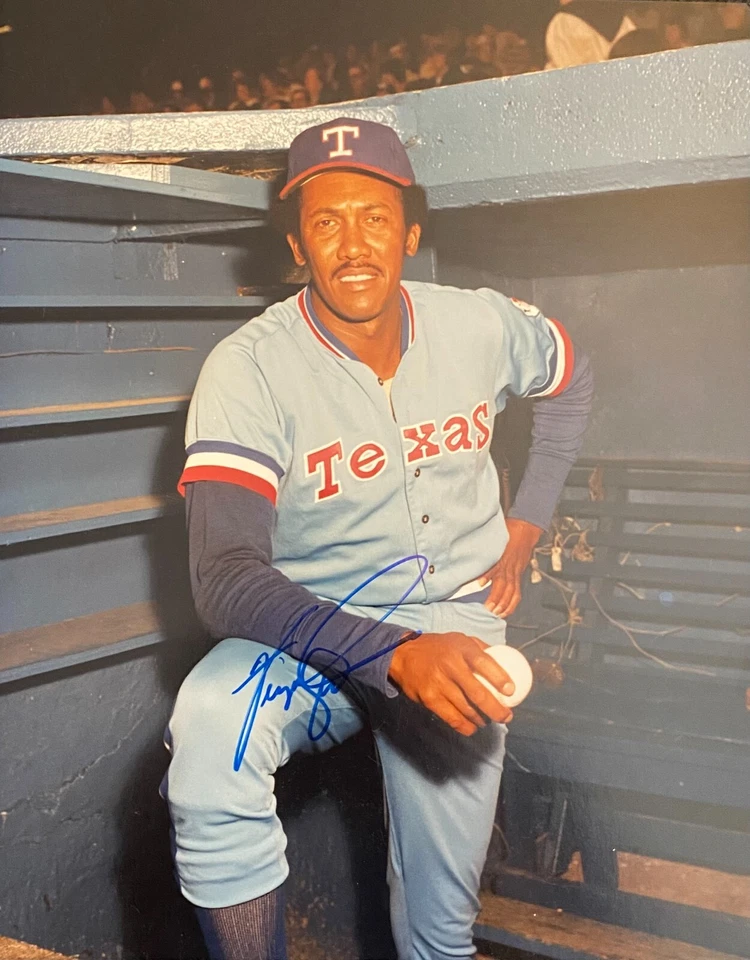 Fergie Jenkins Signed Autographed  8x10 Photo  Texas Rangers  Cubs   W/ COA - Image 1 of 1
