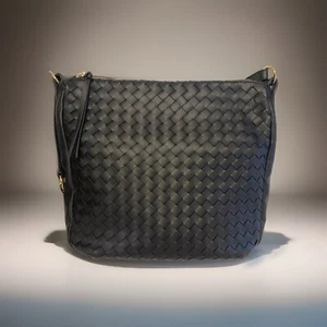 Urban Expressions Vegan Leather Luxury Handbag Black With Adjustable Strap Large - Picture 1 of 24