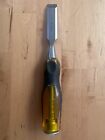 STANLEY HAND WOOD CHISEL 3/4" 18MM EASY GRIP RUBBER HANDLE