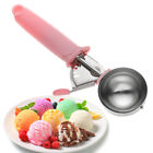 Stainless Steel Ice Cream Scoop Black Pink Ball Scooper New Ice Cream Spoon