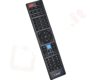 Telecomando Tv 6in1 pre programmato per TV DVB-T CBL SAT DVD VCR AUDIO+AMP+AUX - Immagine 1 di 3