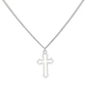 Hip Hop Jewelry for Cross Pendant Religious Christian Necklace Fashion Accessori - Picture 1 of 8