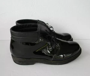 New Bates Lites Chukka Boots Black High Gloss Men’s E00053, SIZE 13-3E (EX-WIDE) - Picture 1 of 6