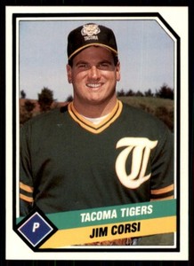 1989 CMC Tacoma Tigers Jim Corsi Tacoma Tigers #2