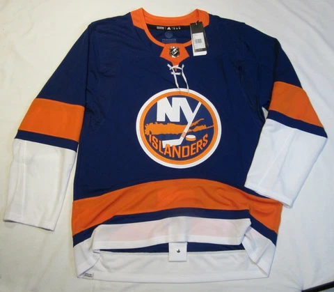 NEW YORK ISLANDERS size 52 Large  Prime Green Adidas NHL Authentic Hockey Jersey Cover