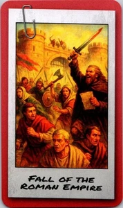 2024 Zendecks Historical Events FALL OF ROMAN EMPIRE art card Free Ship - Picture 1 of 2