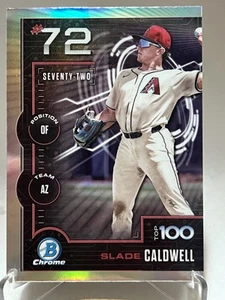 2025 BOWMAN SLADE CALDWELL TOP 100 - Picture 1 of 4