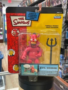 Evil Homer (Vintage Simpsons, Playmates) SEALED - Picture 1 of 6