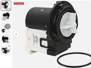 OEM 4681EA2001T Washer Drain Pump Motor for Kenmore and LG Replaces 4681EA1007D - Picture 1 of 1